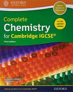 Complete Chemistry for Cambridge IGCSE Student Book and Workbook Pack (CIE IGCSE Complete Series)
