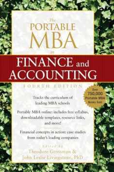 The Portable MBA in Finance and Accounting