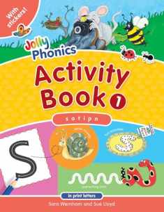 Jolly Phonics Activity Book: In Print Letters (1) (Jolly Phonics Activity Books, Set 1-7)