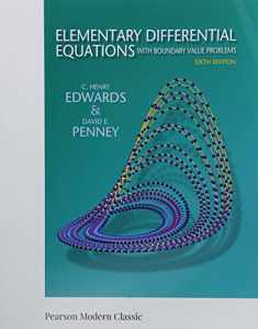 Elementary Differential Equations with Boundary Value Problems (Classic Version) (Pearson Modern Classics for Advanced Mathematics Series)