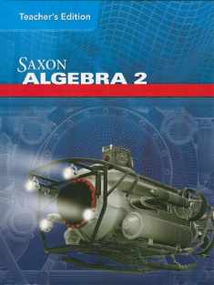 Saxon Algebra 2 Teacher Edition