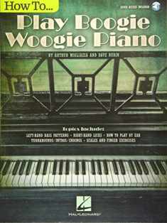 How To Play Boogie Woogie Piano (Book/Audio)