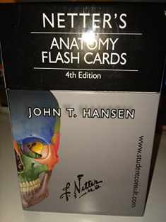 Netter's Anatomy Flash Cards: with Online Student Consult Access (Netter Basic Science)