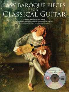 Easy Baroque Pieces for Classical Guitar (Book/Online Audio)