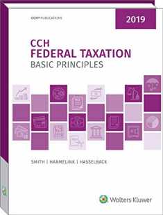 Federal Taxation - Basic Principles 2019