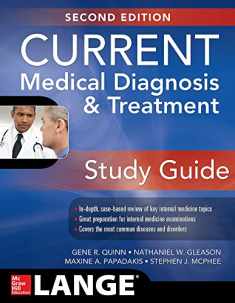 CURRENT Medical Diagnosis and Treatment Study Guide, 2E (Lange Current)