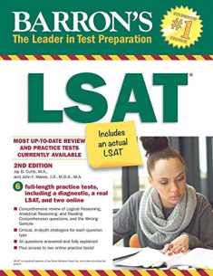 LSAT with Online Tests (Barron's Test Prep)