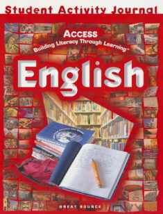 Student Activities Journal Grades 5-12 (Access Esl)