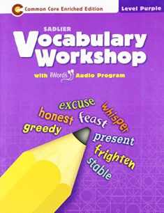 Vocabulary Workshop ©2011 Level Purple (Grade 2) Student Edition