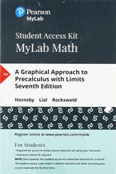 Graphical Approach to Precalculus with Limits, A -- MyLab Math with Pearson eText Access Code
