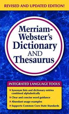 Merriam-Webster's Dictionary and Thesaurus, Mass-Market Paperback