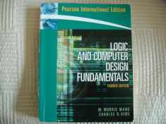 Logic and Computer Design Fundamentals (4th Edition)