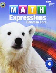 Math Expressions: Student Activity Book, Vol. 1, Grade 4