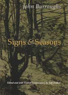 Signs and Seasons: John Burroughs