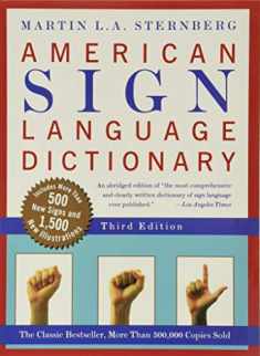 American Sign Language Dictionary, Third Edition