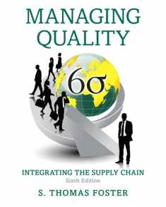 Managing Quality: Integrating the Supply Chain