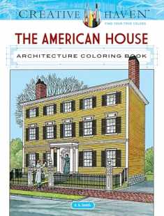 Adult Coloring The American House Architecture Coloring Book (Adult Coloring Books: Art & Design)
