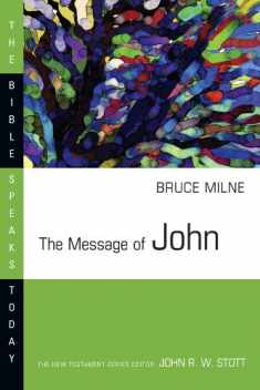 The Message of John (The Bible Speaks Today Series)