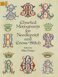Charted Monograms for Needlepoint and Cross-Stitch (Dover Crafts: Embroidery & Needlepoint)