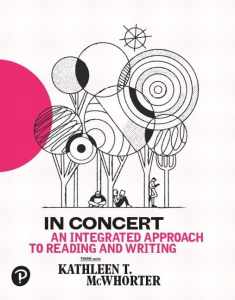 In Concert: An Integrated Approach to Reading and Writing (McWhorter Reading & Writing Series)