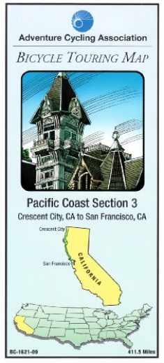 Pacific Coast Bicycle Route - 3: Crescent City, California - San Francisco, California - 412 miles
