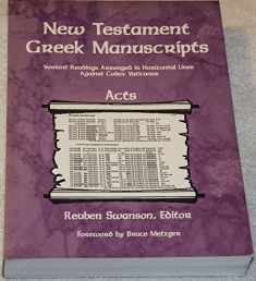 New Testament Greek Manuscripts: Acts