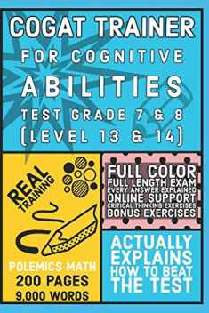 COGAT Trainer: for Cognitive Abilities Test Grade 7 & 8 (Level 13 & 14)