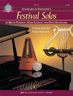 W28FL - Standard of Excellence - Festival Solos Book/Online Audio - Flute (Book & Cd Package)