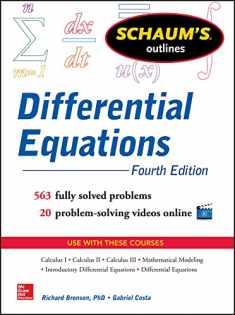 Schaum's Outline of Differential Equations, 4th Edition (Schaum's Outlines)