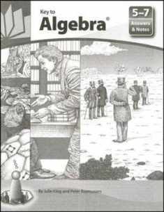 Key to Algebra: Answers and Notes, Books 5-7 (KEY TO...WORKBOOKS)