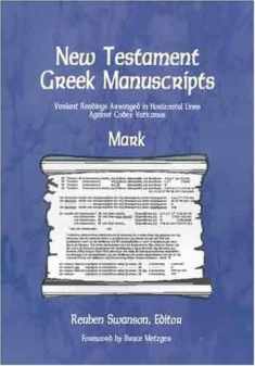New Testament Greek Manuscripts: Mark