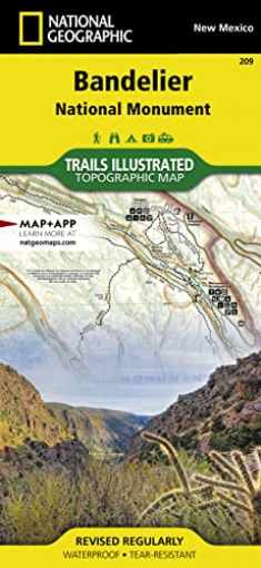 Bandelier National Monument Map (National Geographic Trails Illustrated Map, 209)