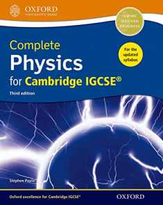 Complete Physics for Cambridge IGCSE RG Student book (Third edition)