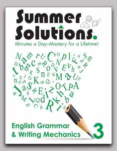 Summer Solutions English & Grammar Workbook (Level 3)