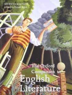 The Oxford Companion to English Literature (Oxford Companions)