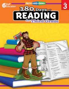 180 Days of Reading: Grade 3 - Daily Reading Workbook for Classroom and Home, Reading Comprehension and Phonics Practice, School Level Activities Created by Teachers to Master Challenging Concepts