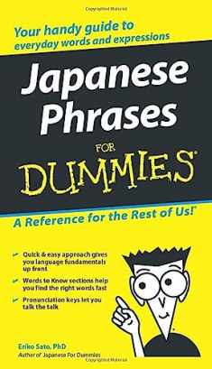 Japanese Phrases For Dummies.