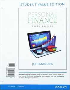 Personal Finance, Student Value Edition Plus Mylab Finance with Pearson Etext -- Access Card Package