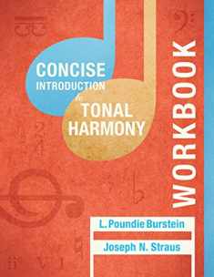 Student Workbook: for Concise Introduction to Tonal Harmony