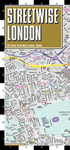 Streetwise London Map - Laminated City Center Street Map of London, England (Michelin Streetwise Maps)