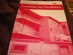 Que Chevere! Grade 3, Grammar and Vocabulary Student Workbook