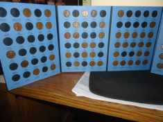 Lincoln Cents Folder #1, 1909-1940
