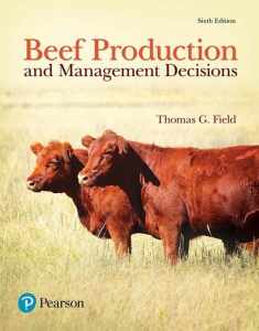 Beef Production and Management Decisions (What's New in Trades & Technology)