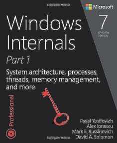 Windows Internals: System architecture, processes, threads, memory management, and more, Part 1 (Developer Reference)