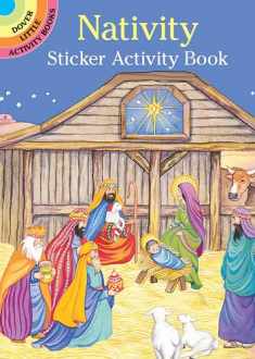 Nativity Sticker Activity Book (Dover Little Activity Books: Christmas)
