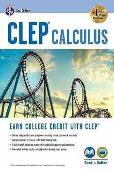 CLEP® Calculus Book + Online (CLEP Test Preparation)