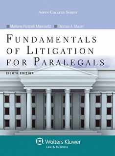 Fundamentals of Litigation for Paralegals, Eighth Edition (Aspen College)
