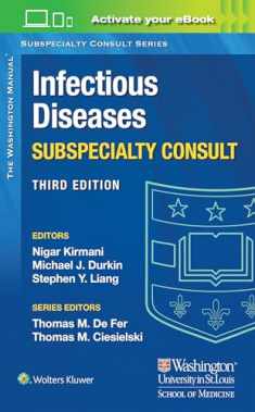 Washington Manual Infectious Disease Subspecialty Consult (The Washington Manual Subspecialty Consult Series)