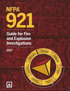 NFPA 921 2017: Guide for Fire and Explosion Investigations