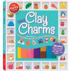 Make Clay Charms (Klutz Craft Kit) 8" Length x 1.19" Width x 9" Height